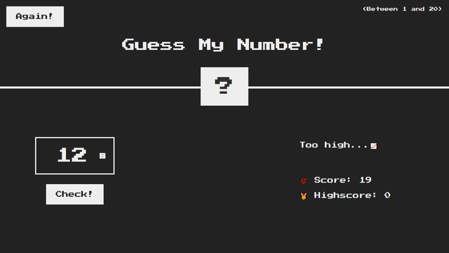 number-guessing app